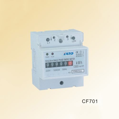 CF700 SeriesSingle Phase Din Rail Type Watt Hour Meter