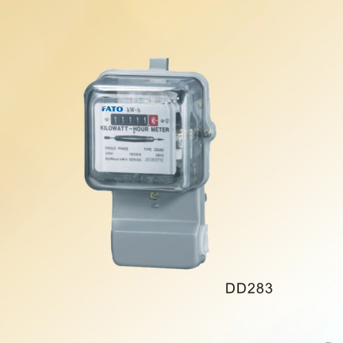 DD283 seriessingle phase watthour meter