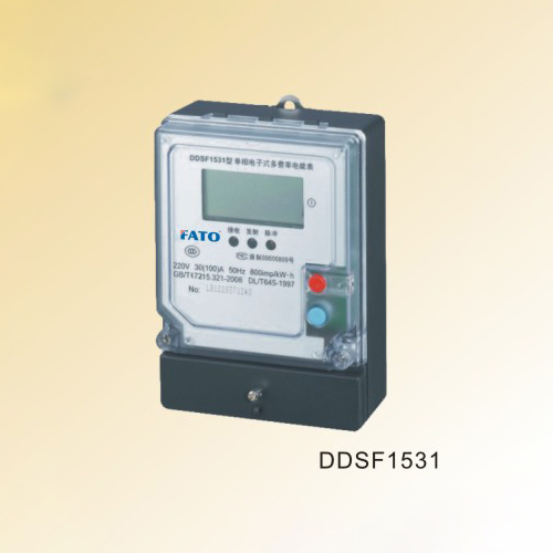 DDSF1531Single-phase electronic multi-tariff watt-hour meters