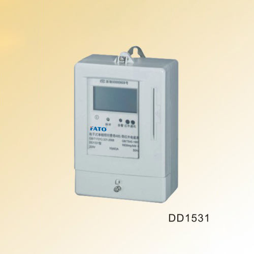 DDSF1531Single-phase electronic multi-tariff watt-hour meters