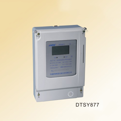 DTS877Three Phase Electronic Kilowatt Hour Meter